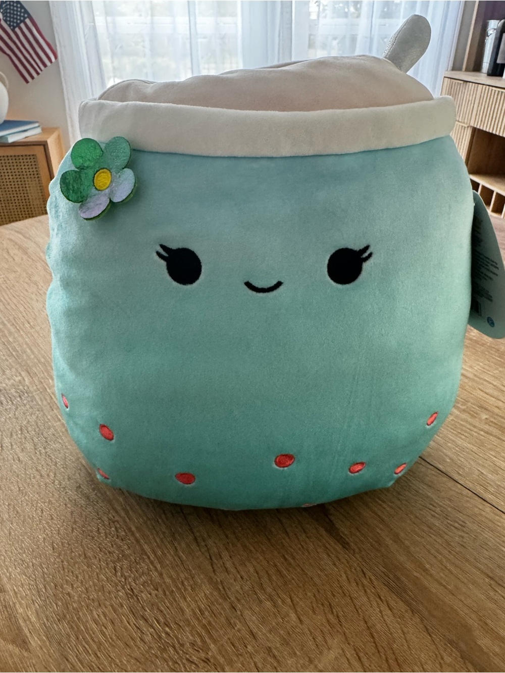 Squishmallows Jakarria Blue Acorn Plush Stuffed Animal w/ Tag Cute Kawaii
